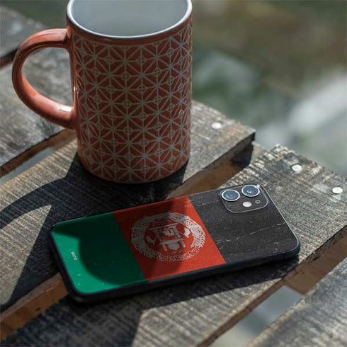 Afghanistan Flag Distressed iPhone 11 Skin